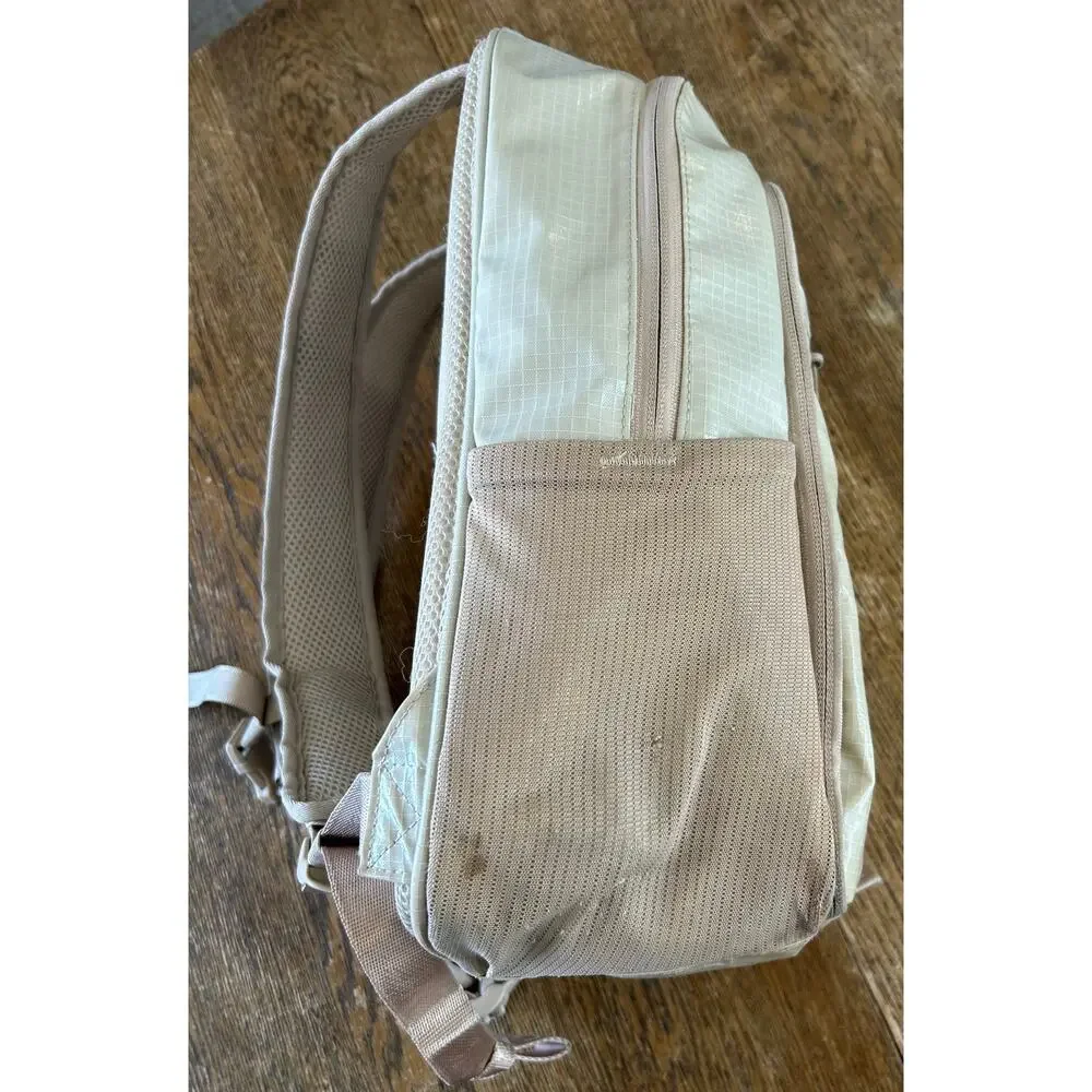 CalPak Terra Backpack in Beige for 14” Laptop Eco Friendly Retail $142 Commuter